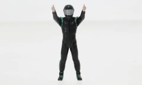Figur Sean, black/green, 1:24, Atlantic
