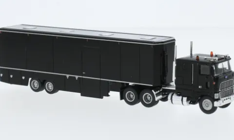 Ford CLT 9000 Renntransport-SZ, schwarz, 1978, 1:87, Brekina