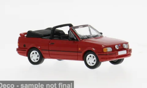 Ford Escort MK IV Cabriolet, rot, 1986, 1:87, PCX87