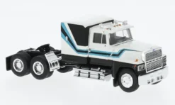 Ford LTL 9000, schwarz/weiss, 1978, 1:87, Brekina