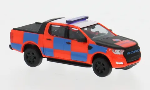 Ford Ranger, 2016, Katastrophenschutz, 1:87, Busch