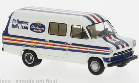 Ford Transit, 1970, Rothmans, 1:87, Brekina
