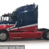 Ford Aeromax, rot/blau, 1990, 1:64, IXO America