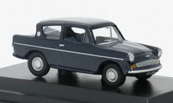 Ford Anglia, dunkelblau, 1:76, Oxford