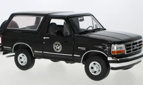 Ford Bronco, 1992, Montana Livestock Association - Yellowstone, 1:18, Greenlight