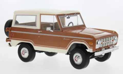 Ford Bronco Ranger, bronze/beige, 1973, 1:18, Greenlight