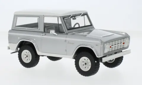 Ford Bronco, silber, 1967, Counting Cars, 1:24, Greenlight