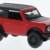 Ford Bronco Wildtrak, rot/schwarz, 2021, 1:64, Bburago