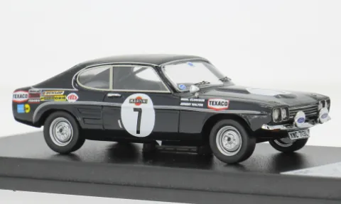 Ford Capri 3000 GLX, 24h Spa Francorchamps, 1973, #7, J.Walton/N.Clarkson, 1:43, Trofeu