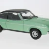 Ford Capri II Ghia 3.0, grün/schwarz, 1974, 1:18, Touring