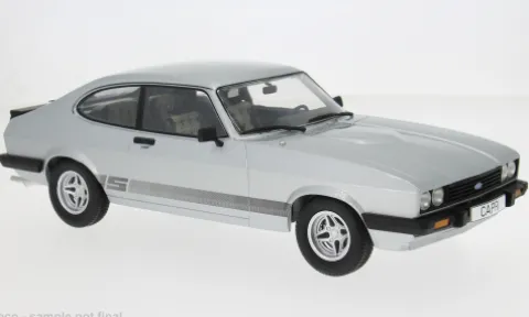Ford Capri III, silber, 1978, 1:18, MCG