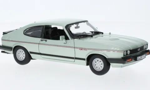 Ford Capri MK III 2.8 Injection, hellgrün, 1982, 1:24, Bburago