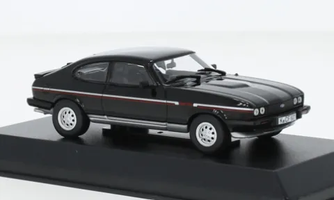 Ford Capri MK III 2.8 Injection, schwarz, 1980, 1:43, Norev