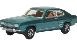 Ford Capri Mk1, türkis, 1:76, Oxford