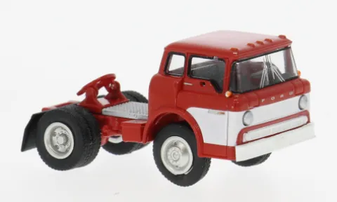 Ford C-Series, rot/weiss, 1970, 1:87, Brekina