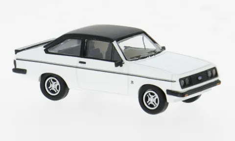 Ford Escort MK II RS 2000, weiss/schwarz, 1977, 1:87, PCX87