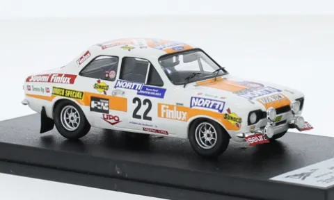 Ford Escort MK I, Rallye WM, 1000 Lakes Rallye, 1975, #22, J.Kynsilehto/M.Holmes, 1:43, Trofeu