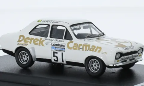 Ford Escort MK I, Rallye WM, RAC Rallye, 1975, #51, T.Drumond/R.Channon, 1:43, Trofeu