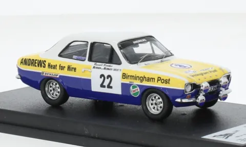 Ford Escort MK I RS 2000, Circuit of Irland, 1975, #22, R.Brookes/J.Brown, 1:43, Trofeu