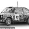 Ford Escort RS 1800, Rally New York, 2023, #43, K.Block/A.Gelsomino, 1:18, Sun Star