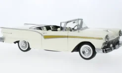 Ford Fairlane 500 Skyliner, weiss, 1957, 1:18, Sun Star
