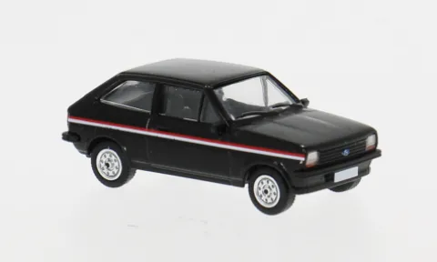 Ford Fiesta MK I Avus, schwarz, 1975, 1:87, PCX87