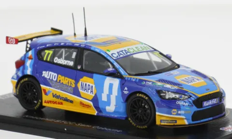 Ford Focus, BTCC, 2025, #77, S.Osborne, 1:43, Spark