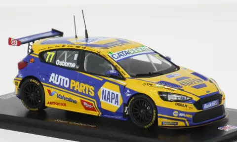 Ford Focus, BTCC, 2025, #77, S.Osborne, 1:43, Spark