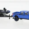 Ford F-150 SVT Raptor, blau/schwarz, 2021, 1:64, Maisto