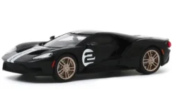 Ford GT 66 Heritage Edition, schwarz/silber, 2017, 1:43, Greenlight