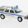 Ford LTD Station Wagon, 1979, Chicago Police, 1:87, Brekina