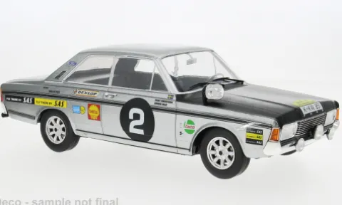 Ford 20M RS (P7b), Rally WM, East African Safari Rally, 1969, #2, B.Söderström/G.Palm, 1:18, MCG