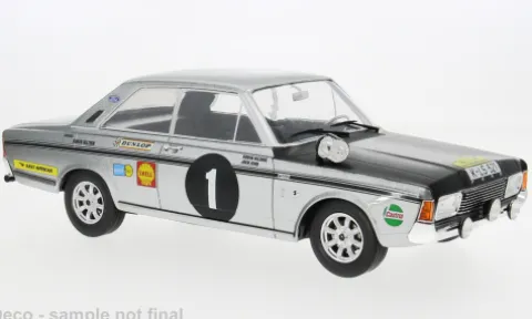 Ford 20M RS (P7b), Rally WM, East African Safari Rally, 1969, #1, R.Hillyar/J.Aird, 1:18, MCG