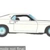 Ford Mustang Boss 429, weiss, 1969, 1:18, ACME