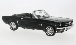 Ford Mustang Cabriolet, schwarz, 1964, 1:18, Welly