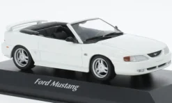 Ford Mustang Convertible, weiss, 1994, 1:43, Maxichamps