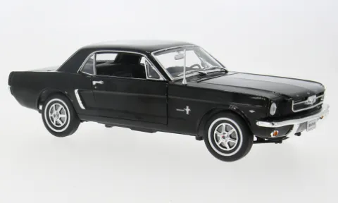 Ford Mustang Coupe, schwarz, 1964, 1:18, Welly