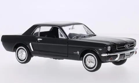 Ford Mustang Coupe, schwarz, 1964, 1:24, Welly