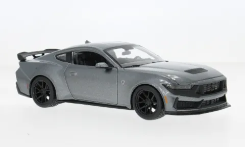 Ford Mustang Dark Horse, grau/schwarz, 2024, 1:24, Maisto