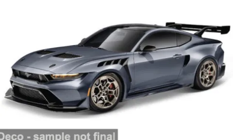 Ford Mustang GTD, dunkelgrau, 2025, 1:64, Maisto