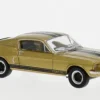 Ford Mustang GT 350 Fastback, gold/schwarz, 1968, 1:87, Brekina