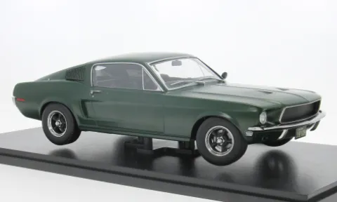Ford Mustang GT Fastback, grün, 1968, 1:18, KK Scale