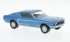 Ford Mustang GT Fastback, hellblau, 1968, 1:43, Norev