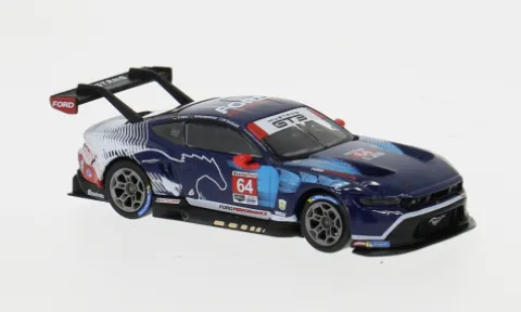 Ford Mustang GT3, IMSA, 24h Daytona, 2024, Ford M-Sport, #64, 1:64, Mini GT
