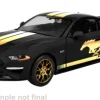 Ford Mustang GT, schwarz/gold, 2018, 1:24, Motormax