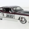 Ford Mustang GT, silber/dunkelrot, 1967, Harley-Davidson, 1:24, Maisto