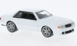 Ford Mustang LX, weiss, 1988, 1:64, Bburago