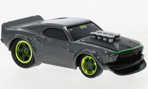 Ford Mustang RTR-X, grau/grün, 1:64, Maisto