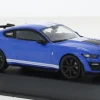 Ford Mustang Shelby GT 500 Fast Track, blau/weiss, 2020, 1:43, Solido
