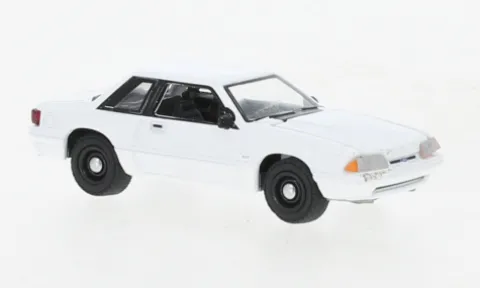 Ford Mustang SSP, weiss, 1987, 1:64, Greenlight